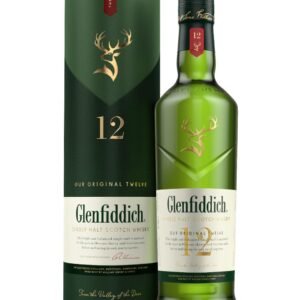 Glenfiddich 12 Year Old Single Malt Scotch Whisky 70cl